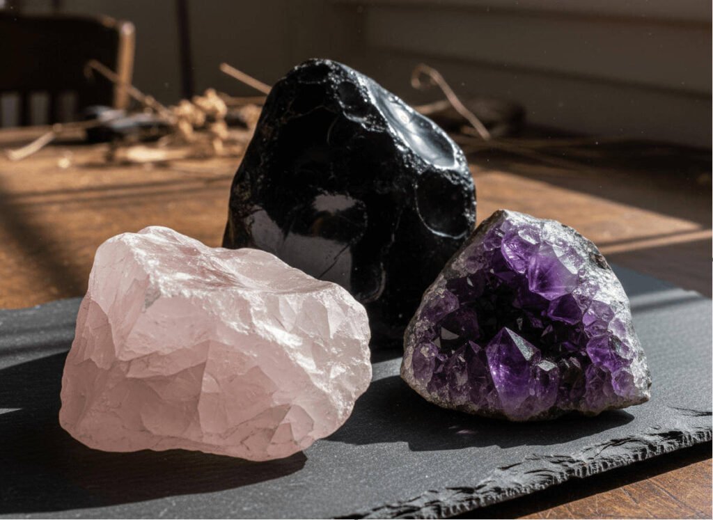 crystal perfume bottle and cap material