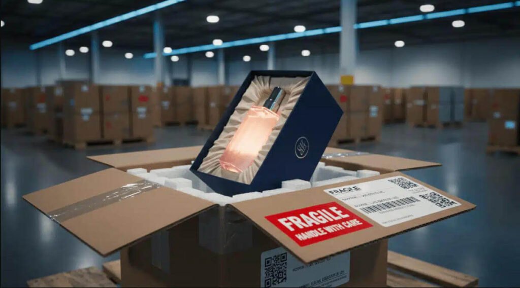 crystal perfume bottle shipping