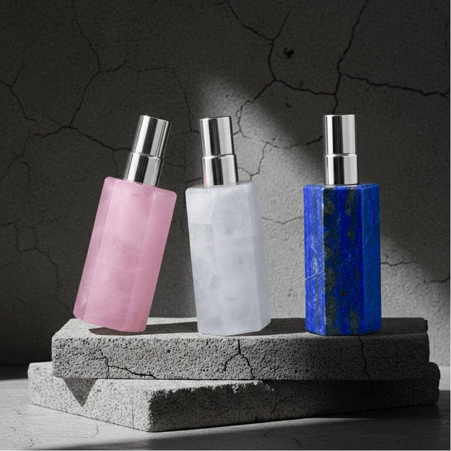 natural quartz perfume bottle wholesale