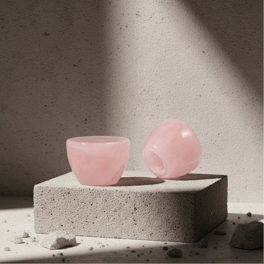 rose quartz perfume bottle cap wholesale