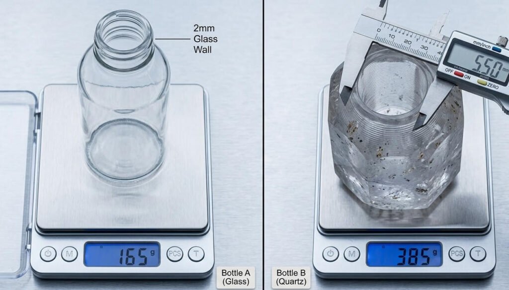 Crystal vs. Glass Perfume Bottles