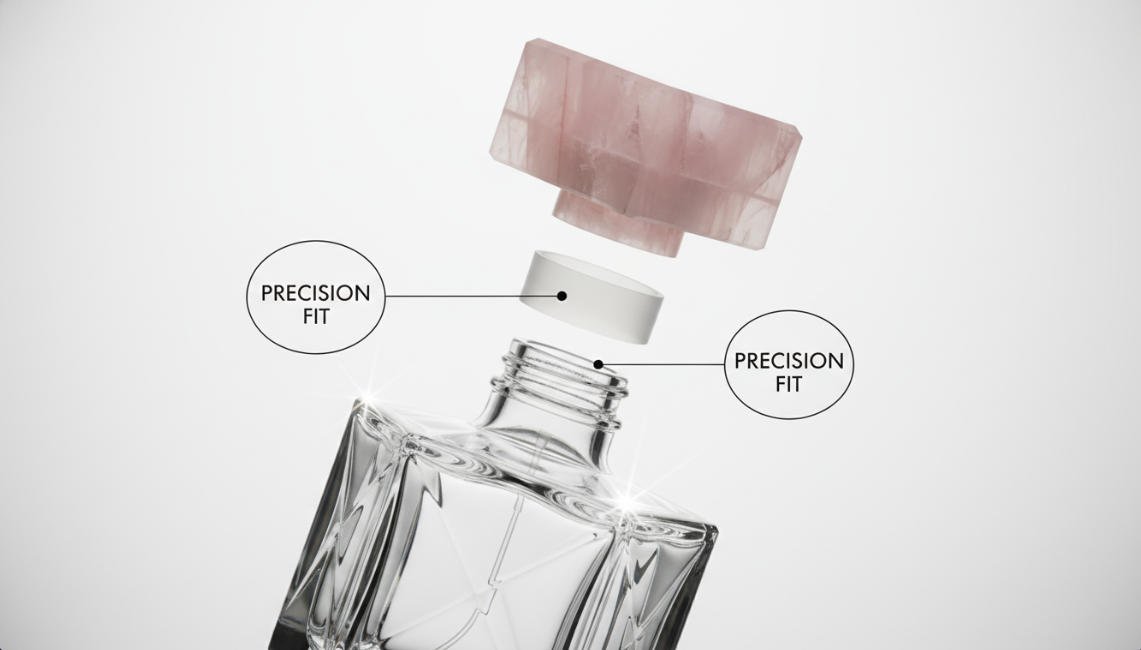 crystal perfume bottle cap wholesale