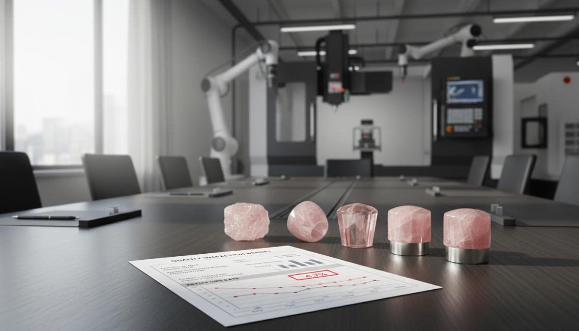 Distributed Quality Inspection for Crystal Perfume Bottle Cap Manufacturing