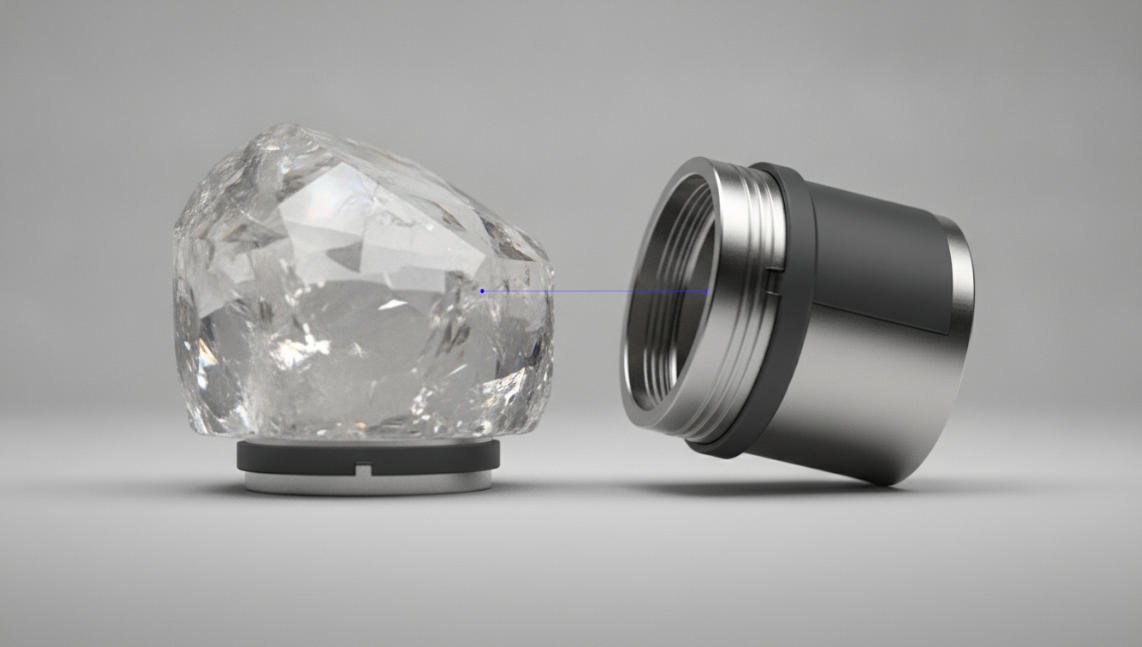 Dual-Layer Insert Structure for crystal lid