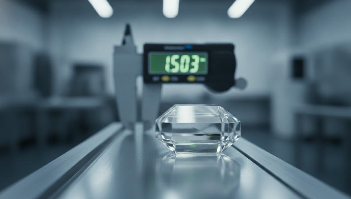 Limits the Size of crystal perfume cap