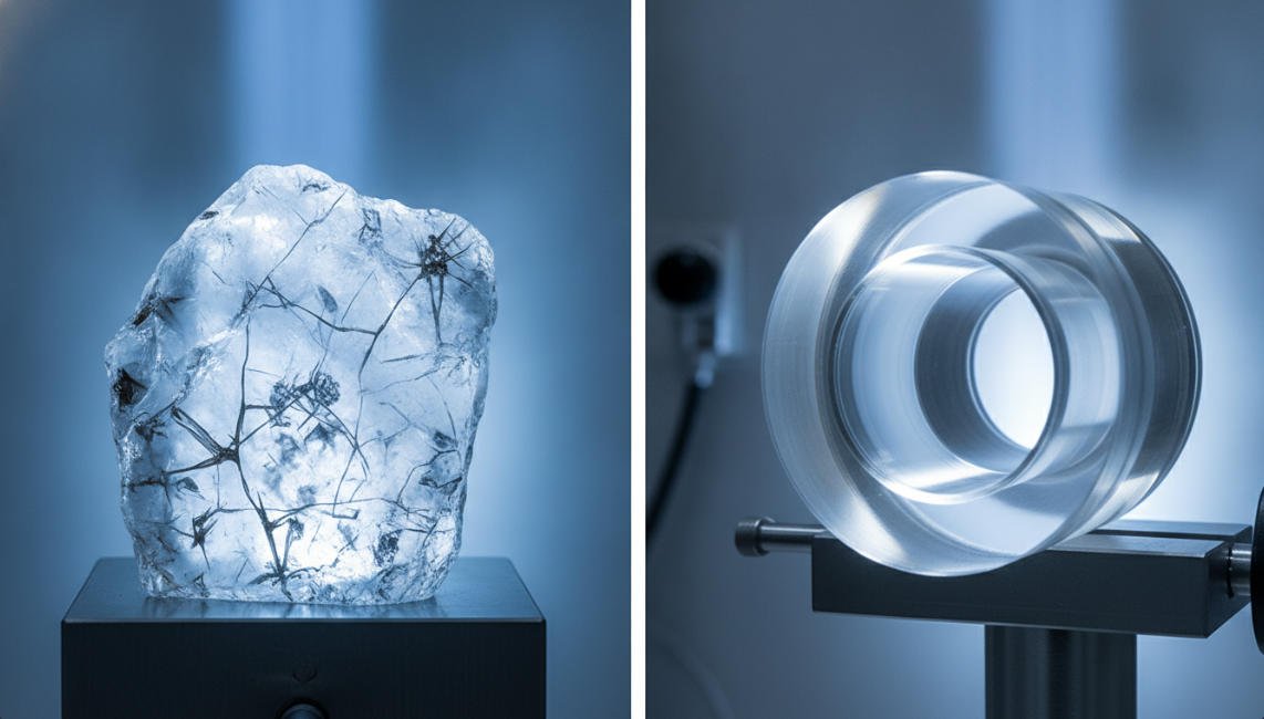 Natural Crystal perfume cap Micro Fracture Risk