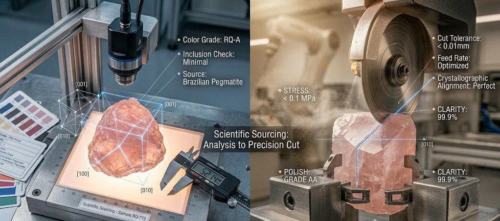 crystal perfume cap manufacturer choose raw material