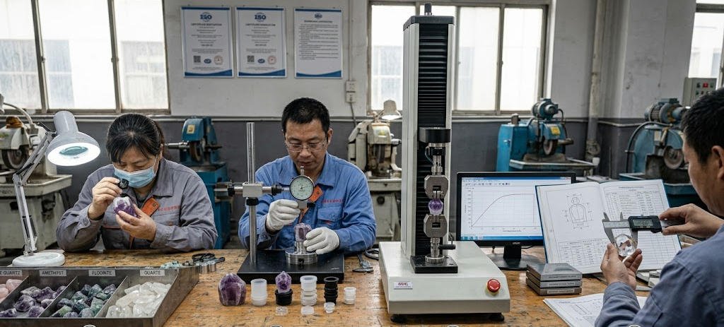 crystal perfume cap Quality Inspection
