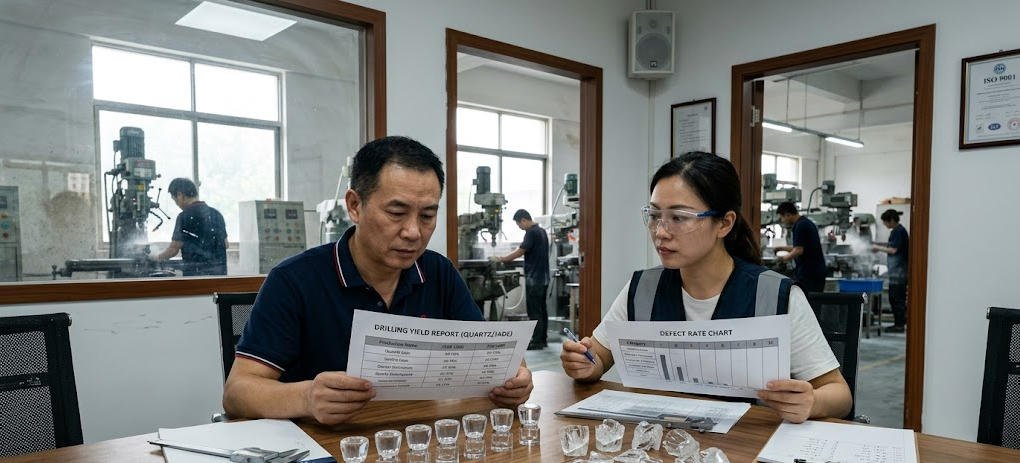 natural crystal lid production real cost