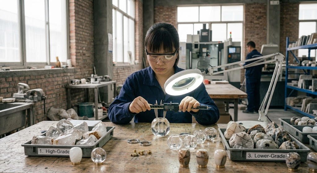 Measure the internal aperture of the perfume bottle cap.