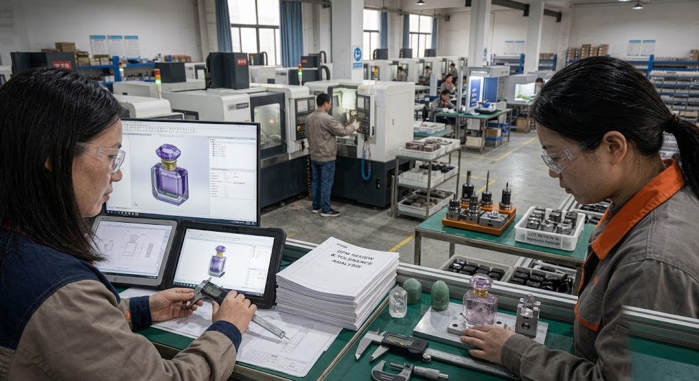Preliminary Design for Perfume Bottle Manufacturing