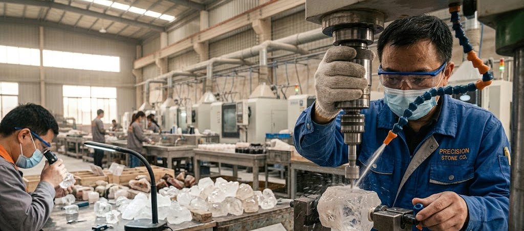 Process Risk for crystal cap production
