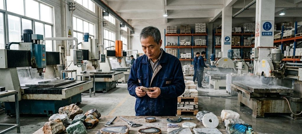 check the material before perfume cap production