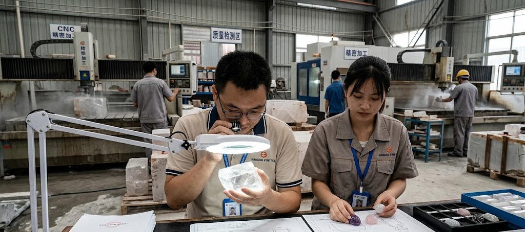 crystal lid manufacturer material check