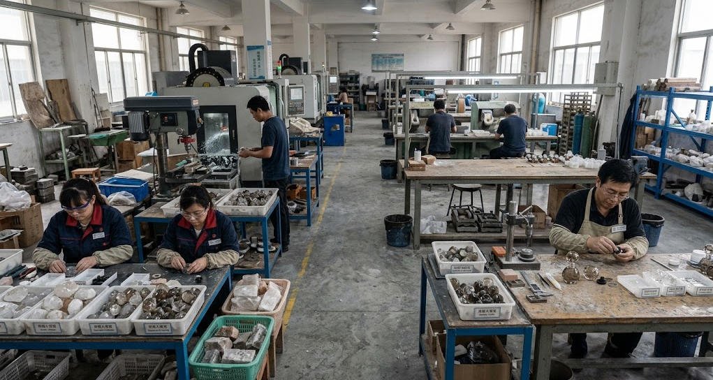 crystal lid production
