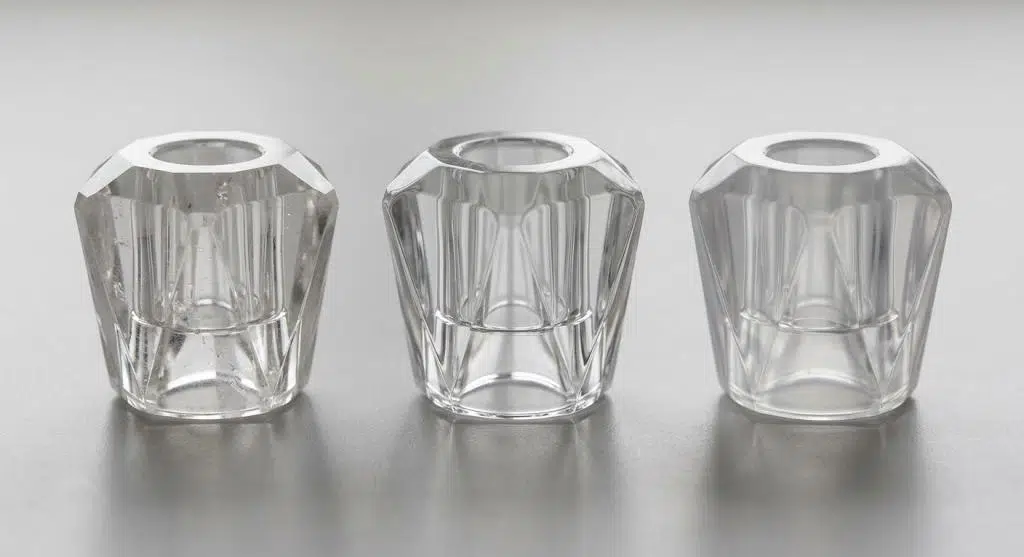 design freedom between crystal glass or other