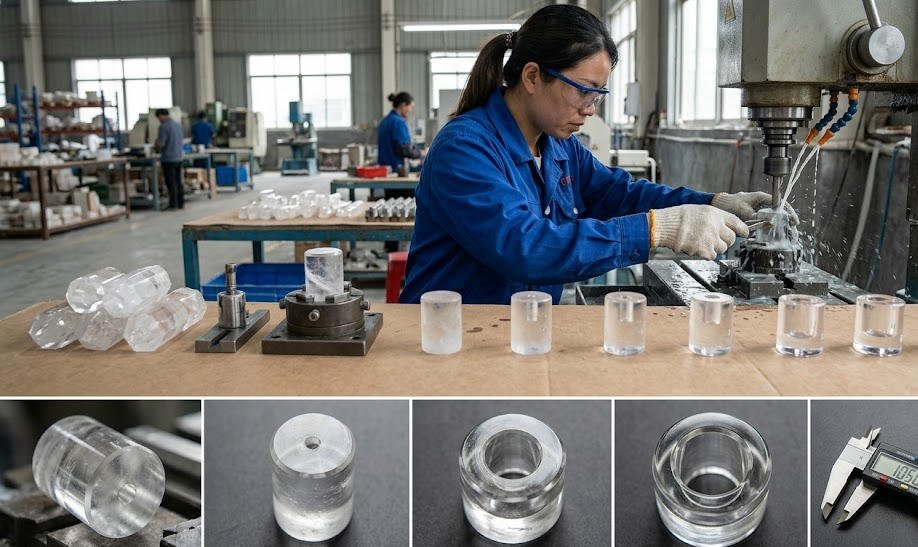 different stone perfume cap drilling size